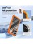 iPhone 16 Pro Max Için Şeffaf Sert Pc Tpu Tampon Telefon Kılıfı - Turuncu (Yurt Dışından) 5