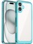 iPhone 16 Plus Için Şeffaf Pc Arka Tpu Tampon Telefon Kılıfı - Şeffaf Mavi (Yurt Dışından) 1