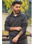 Erkek Kapşonlu Unisex Füme Sweatshirt Hoodie Oversize 2