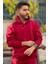Erkek Kapşonlu Unisex Bordo Sweatshirt Hoodie Oversize 2