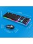 LED Işıklı Oyuncu Klavye Mouse Seti USB Girişli Kablolu J-1001 2