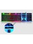 LED Işıklı Oyuncu Klavye Mouse Seti USB Girişli Kablolu J-1001 5