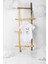 Kısa Kollu %100 Pamuklu Little Prince Panda Tasarımlı Bebek Body Zıbın 1