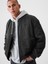 Erkek Siyah Gap Logo Relaxed Bomber Ceket 1