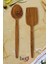 Tahta Kaşık Ahşap Kaşık Ahşap Spatula Servis Spatulası Sunum Seti Yemek Kaşığı Zeytin Ağacı 3