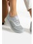 Buz Gri Anatomik Esnek Taban Slip-On Spor Ayakkabı Günlük Sneaker 5