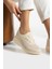 Bej Anatomik Esnek Taban Slip-On Spor Ayakkabı Günlük Sneaker 2