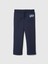 Erkek Bebek Lacivert Gap Logo Straight Leg Pull-On Fleece Eşofman Altı 1