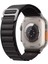 Apple Watch Ultra 49MM ile Uyumlu Uyumlu Kancalı Kumaş Kordon Kayış - FC269 1
