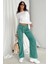 Beyaz Bisiklet Yaka Basic Uzun Kollu Body 2