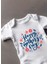 Kısa Kollu %100 Pamuklu Özel Tasarımlı Yazılı Anneler Günü Yazılı Bebek Body Zıbın 2