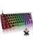 Mekanik Oyuncu Klavyesi Rgb LED Işıklı Type-C Girişli Red Switch Mechanical Gaming Keyboard 1