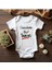 Kısa Kollu %100 Pamuklu Özel Tasarımlı Annesinin Bir Tanesi Yazılı Bebek Body Zıbın 1