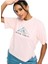 Dri-Fit Trail Short-Sleeve Pembe Kadın T-Shirt 1