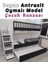 Beyaz Antrasit Oymalı Model Çocuk Ranzası 5