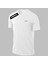 Yeni Seri Büyük Beden Erkek Beyaz Dri-Fit Kumaş Yürüyüş Için Konforlu Sıfır Yaka T-Shirt (4xl- 10XL) 1