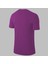 Yeni Seri Büyük Beden Erkek Mor Dri-Fit Kumaş Baskısız Yürüyüş ve Koşu Için Rahat Sporcu T-Shirt (4xl- 10XL) 2