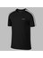 Yeni Seri Erkek Siyah Dri-Fit Kumaş Yuvarlak Yaka Günlük Yürüyüş Konforlu T-Shirt S-3xl 1