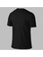 Yeni Seri Büyük Beden Erkek Siyah Dri-Fit Kumaş Baskısız Yuvarlak Yaka T-Shirt (4xl- 10XL) 2