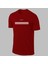 Yeni Seri Büyük Beden Erkek Bordo Dri-Fit Kumaş Baskısız Yuvarlak Yaka Kısa Kol Tshirt (4xl- 10XL) 1