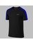 Yeni Seri Büyük Beden Erkek Siyah Dri-Fit Kumaş Yuvarlak Yaka Kısa Kol T-Shirt (4xl- 10XL) 1