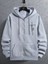 Oversize Unisex Baskılı 3 Iplik Şardonlu Sweatshirt Hoodie 1