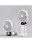 Mini Klima LED Göstergeli Şarjlı El Fanı Vantilatör 5 Kademeli Hız Serinletici Parfümlü Fan 1