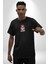 Breaking Bad Siyah Oversize Kadın Erkek Ön Orta Minimal Baskılı T-Shirt 5