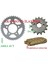 Drift 125 L Performans Hız Zincir Dişli Seti Oringli Gold Zincir Arka 40 Dişli-Ön 16 Dişli_ 1