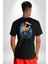Daddy Yanke Pamuklu Kadın Erkek Oversize Sırt Dijital Baskılı Siyah T-Shirt 5