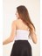 Kadın Basic Ip Askılı Penye Crop Body 1066 2