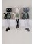 Renkli Kedi Biblo Ayakları Sallanan 3'lü Set, Polyester, 10x15 cm 5