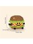 Yiyecek Serisi Yapı Taş Oyuncak Montaj Model Burger Sandviç LEGO Gibi 1 Adet 2