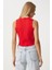 V Yaka Triko Yelek Kırmızı LPF0055 5