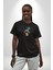 Iskelet Karayip Korsaları Pamuklu Bisiklet Yaka Kadın Erkek Oversize Boyfriend Dijital Baskılı Siyah T-Shirt 1