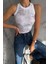 Kadın Sim Baskılı Kolsuz Kaşkorse Body 1065 3