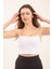 Kadın Basic Ip Askılı Penye Crop Body 1066 2