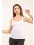 Kadın Basic Geniş Askılı Uzun Penye Body 1068 3