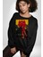 Ironman Film Karekterler Oyuncular Kadın Erkek Siyah Sweatshirt 1