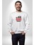 The Big Bang Theory Kadın Erkek Beyaz Baskılı Sweatshirt 1