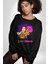 Lord Of The Donuts Simpson Kadın Erkek Siyah Sweatshirt 3