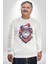 Cool Santa Claus Noel Baba Kadın Erkek Beyaz Baskılı Sweatshirt 3
