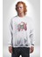 Oyun Kumandası Insanı Ele Geçirişi Kadın Erkek Beyaz Baskılı Sweatshirt 4