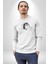 Elio ve Oliver Call Me By Your Name Kadın Erkek Beyaz Baskılı Sweatshirt 1