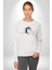 Elio ve Oliver Call Me By Your Name Kadın Erkek Beyaz Baskılı Sweatshirt 3