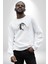 Elio ve Oliver Call Me By Your Name Kadın Erkek Beyaz Baskılı Sweatshirt 4