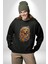 Golden Çiçekli Baby Face Kadın Erkek Siyah Baskılı Sweatshirt 3