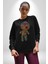 Voofoo Bebeği Doll Doldurulmuş Bebek Kadın Erkek Siyah Baskılı Sweatshirt 1