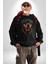 Rottweiler A Secere Kadın Erkek Siyah Baskılı Sweatshirt 1