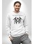 Sleep Token Kadın Erkek Beyaz Sweatshirt 5